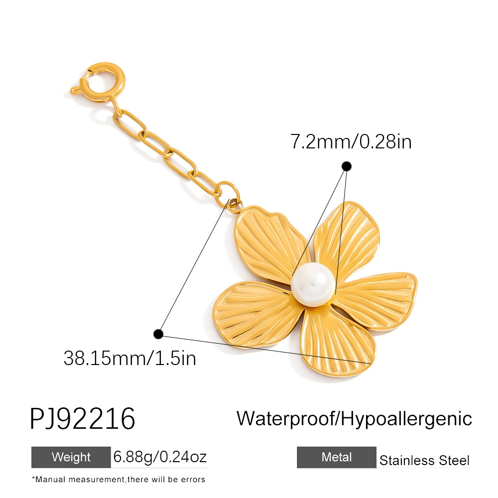 Bikini Clasp Stainless Steel Ocean Series Pendant Single Charm DIY Handmade