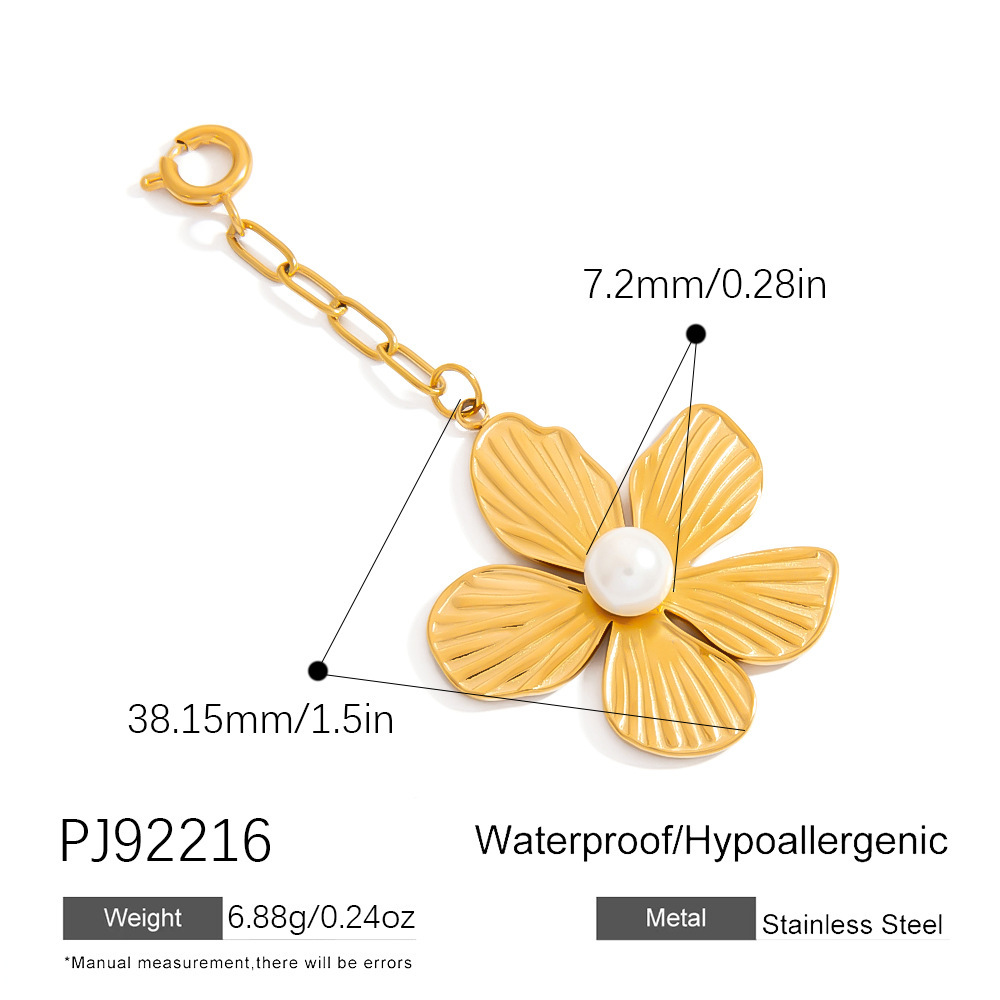 Bikini Clasp Stainless Steel Ocean Series Pendant Single Charm DIY Handmade