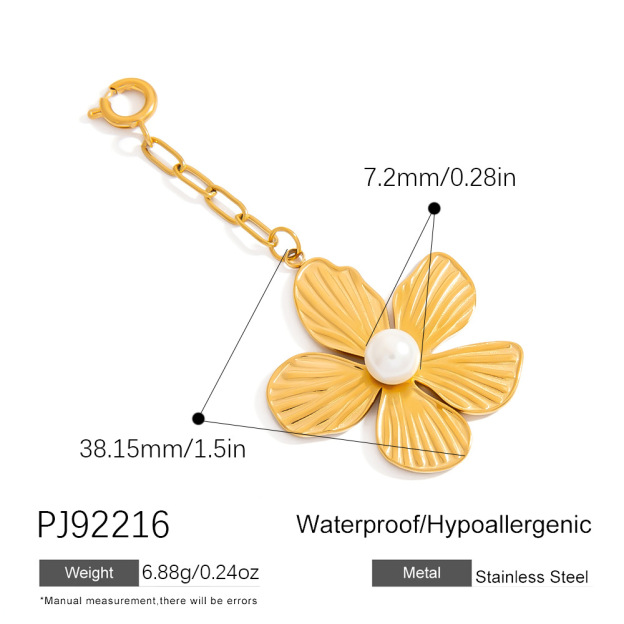 Bikini Clasp Stainless Steel Ocean Series Pendant Single Charm DIY Handmade