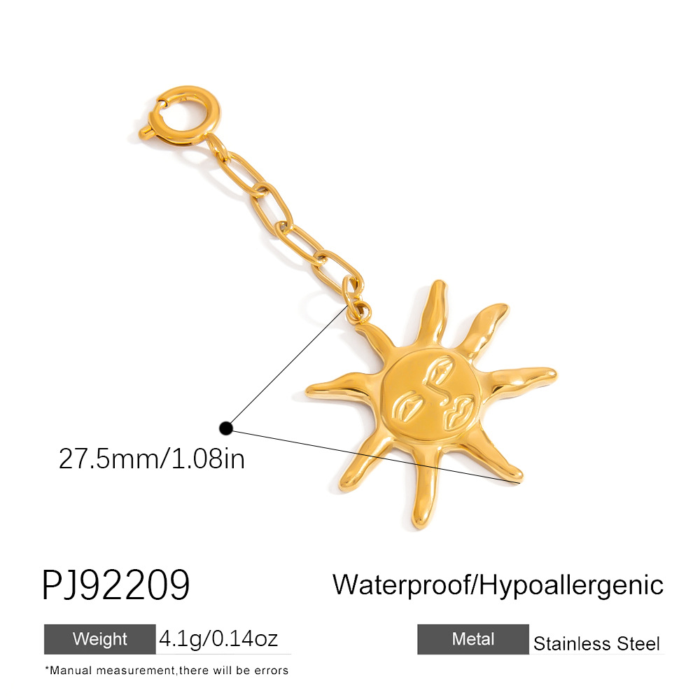 Bikini Clasp Stainless Steel Ocean Series Pendant Single Charm DIY Handmade