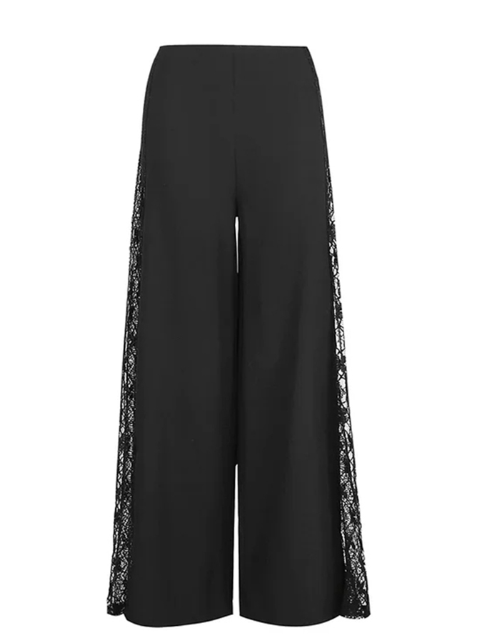 Lace Bikini Swimsuit and Lace Pants