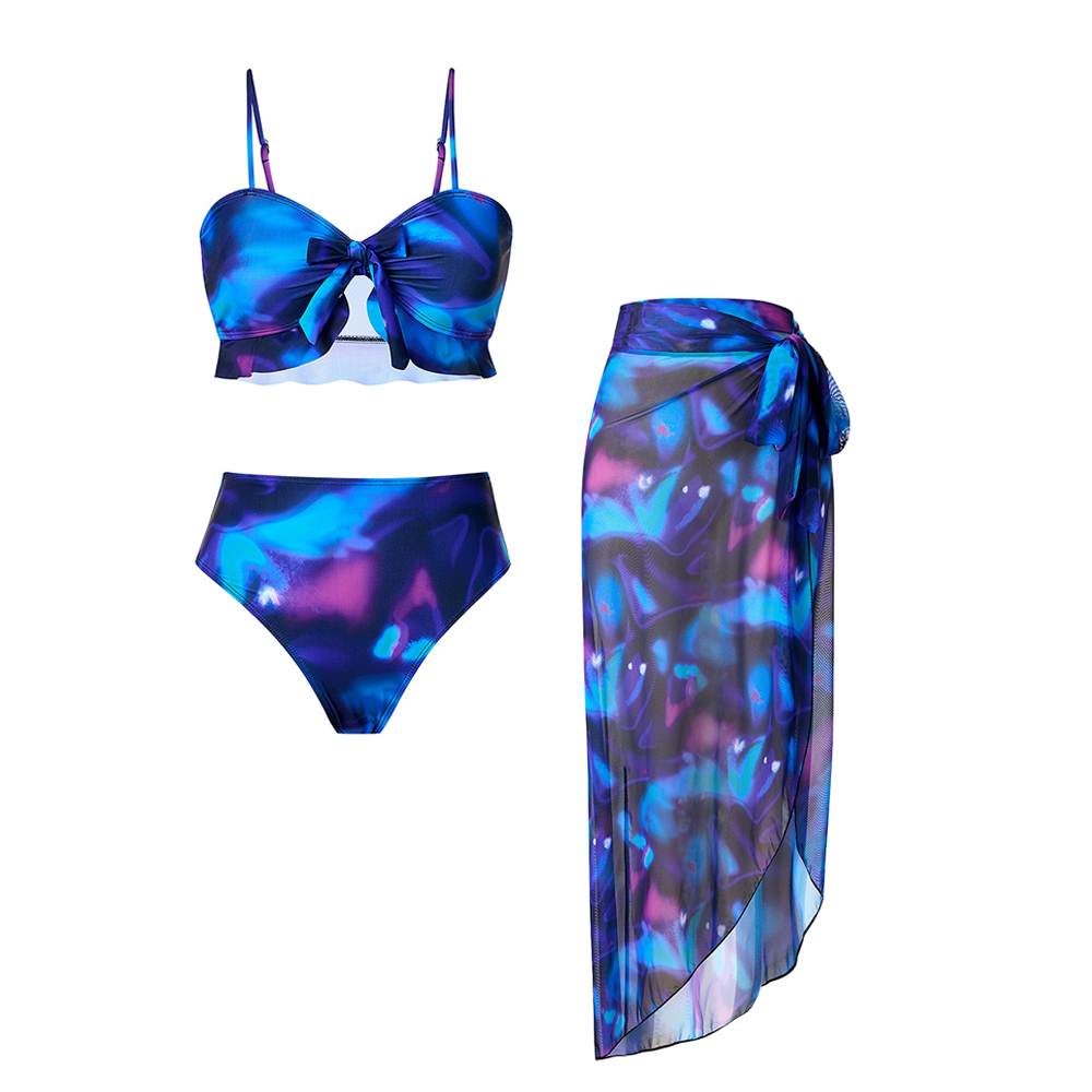 Abstract Print Bikini