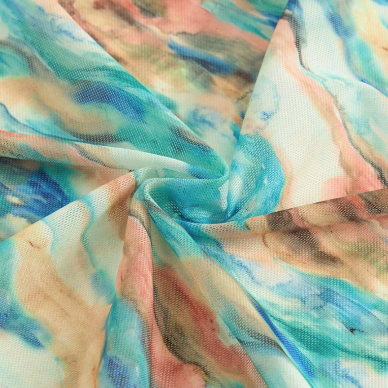 Colorful Print One-Piece Swimsuit