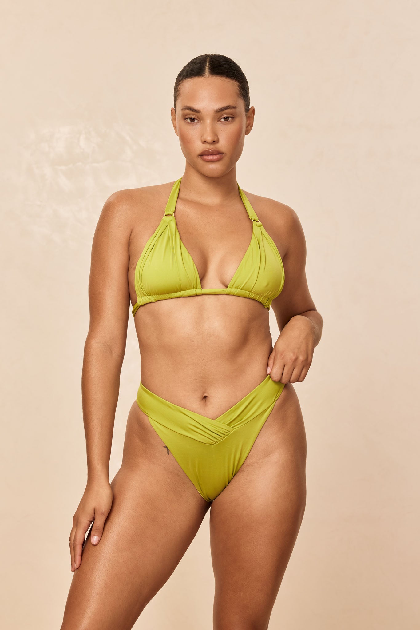 Morocco Bikini Apple Green