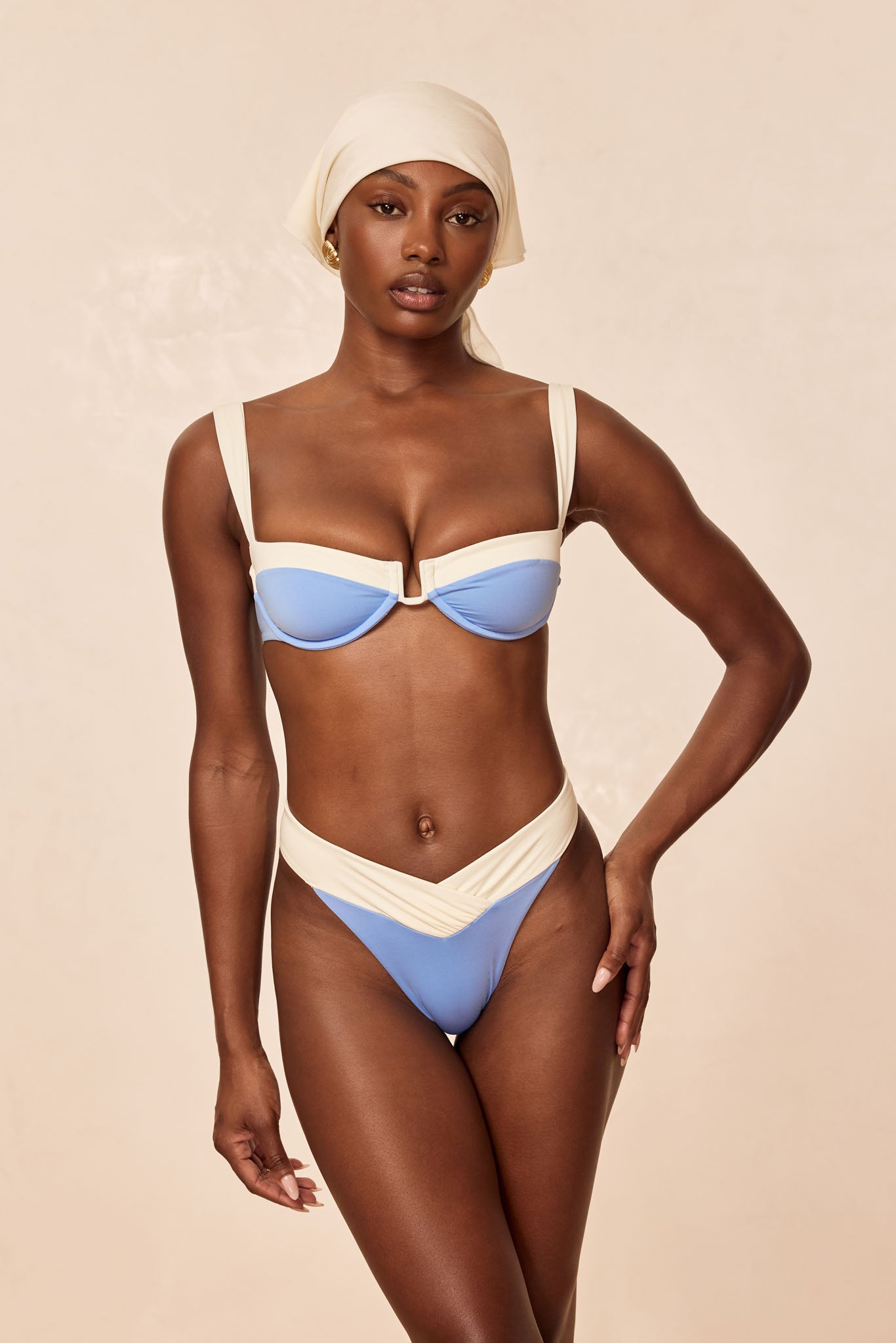 Cala Roja Bikini Azure/Ivory