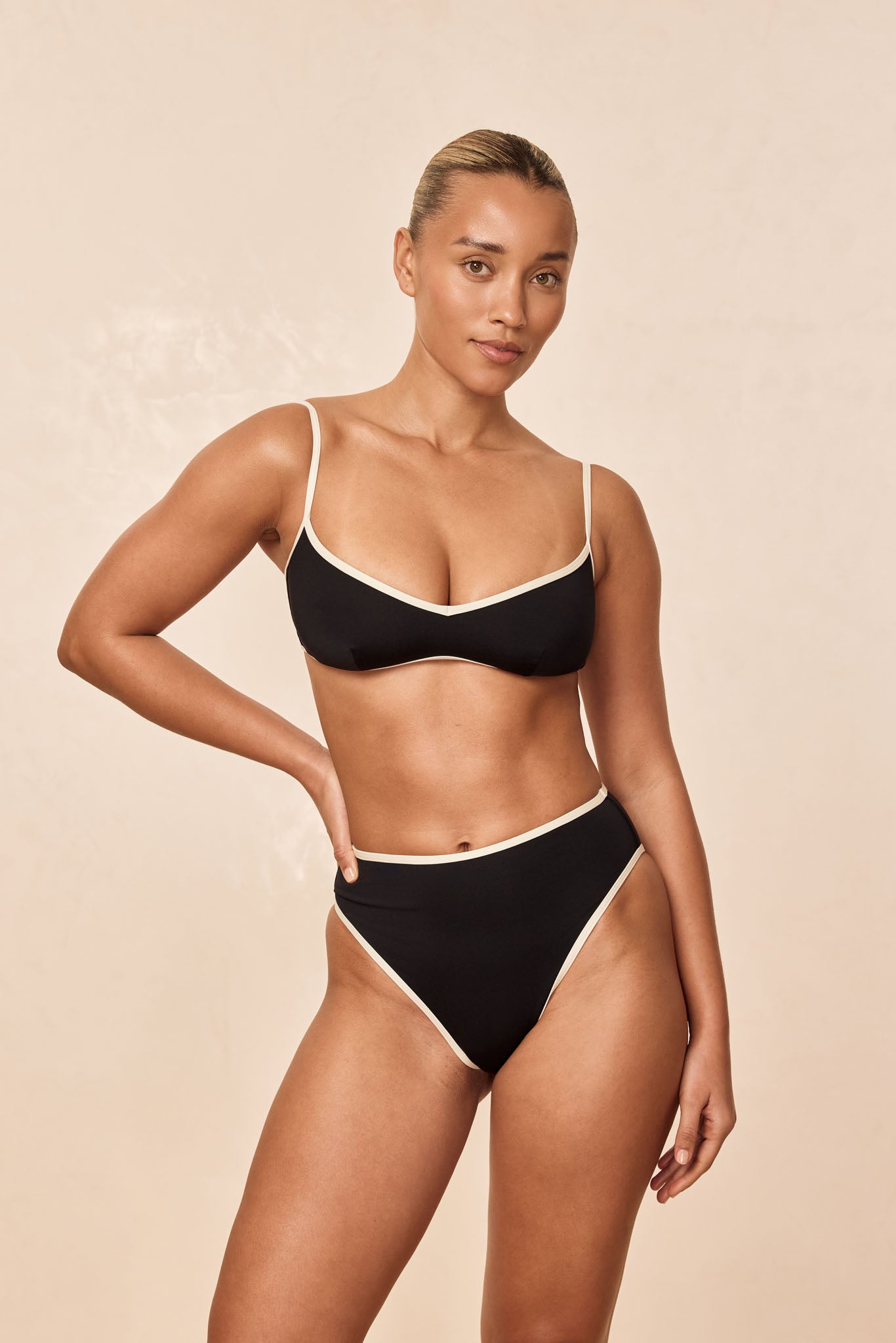 Ravello Bikini Black/Ivory
