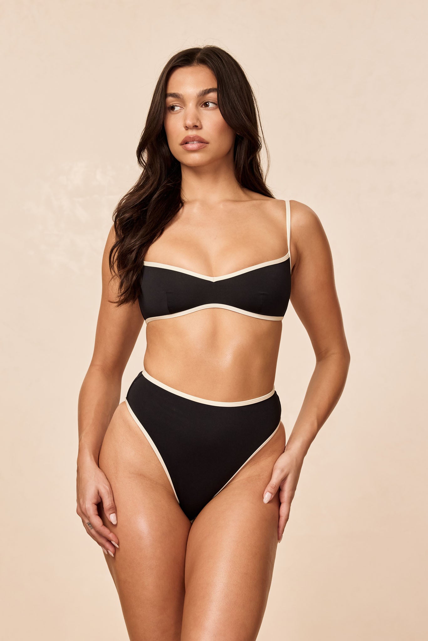 Ravello Bikini Black/Ivory