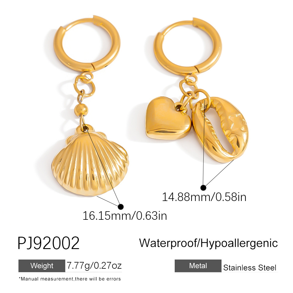 Stainless Steel Bikini Clasp Ocean Series Accessories Jewelry Pendant