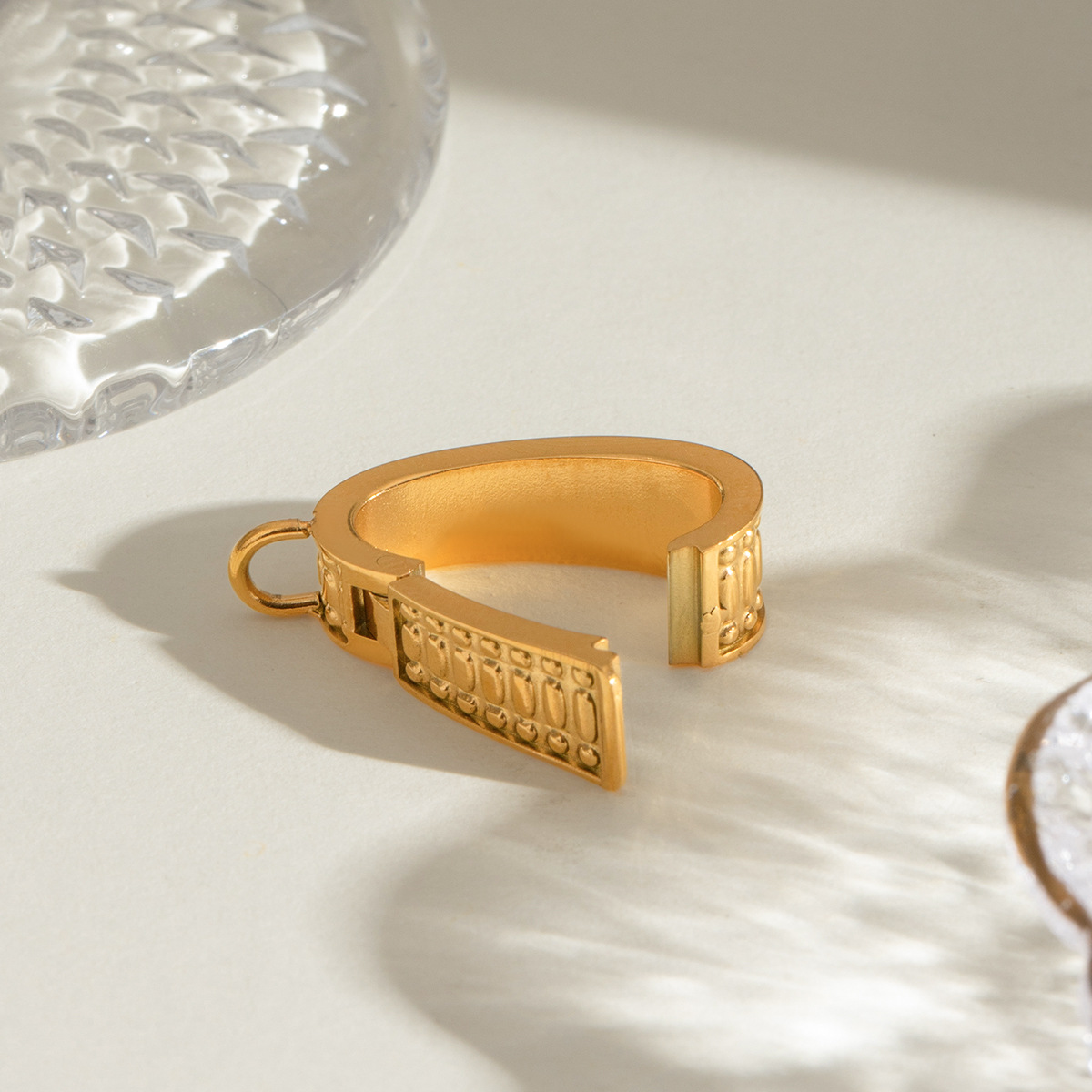 Swimwear Stainless Steel Jewelry Pendant Connector