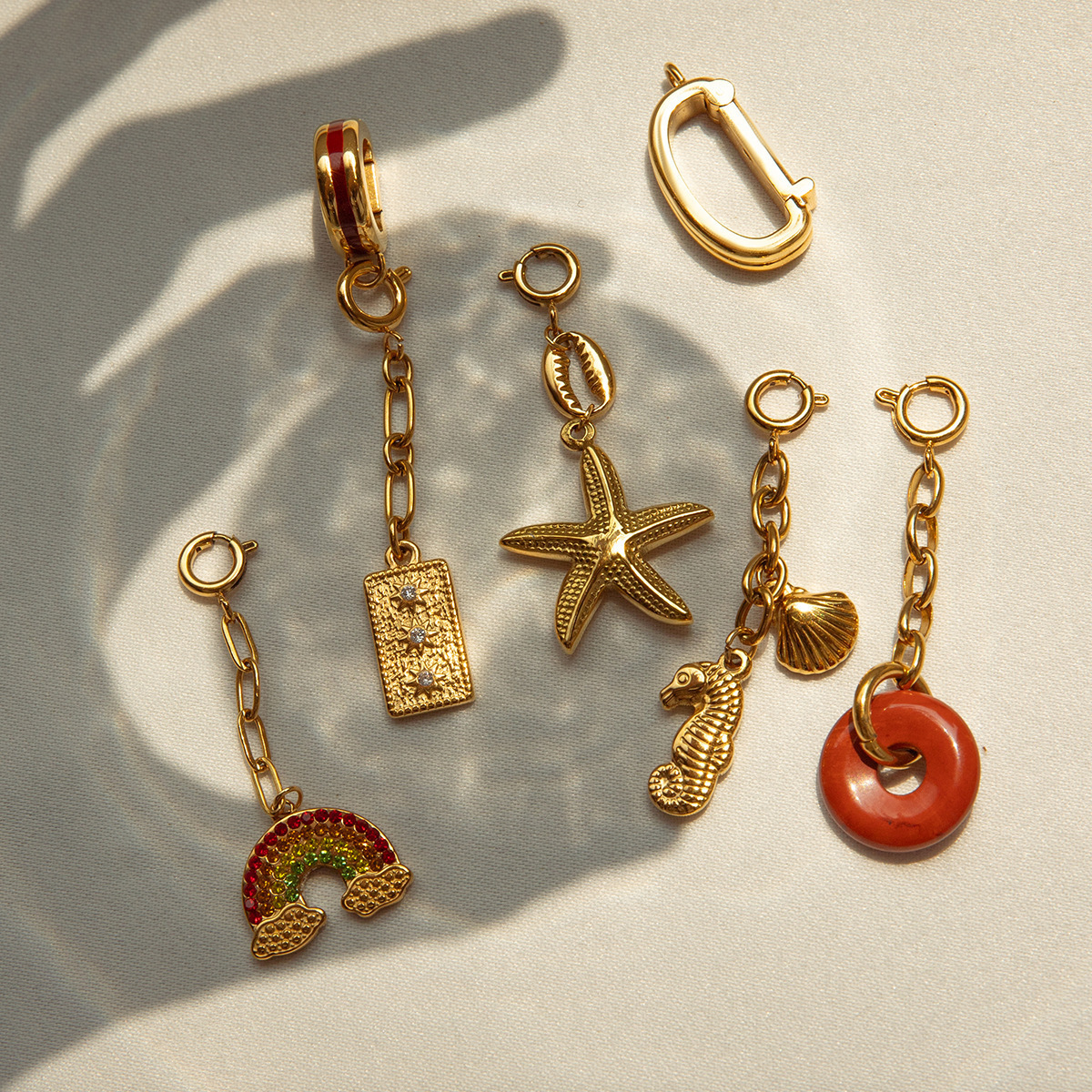 18K Bikini Titanium Steel Accessory Pendant