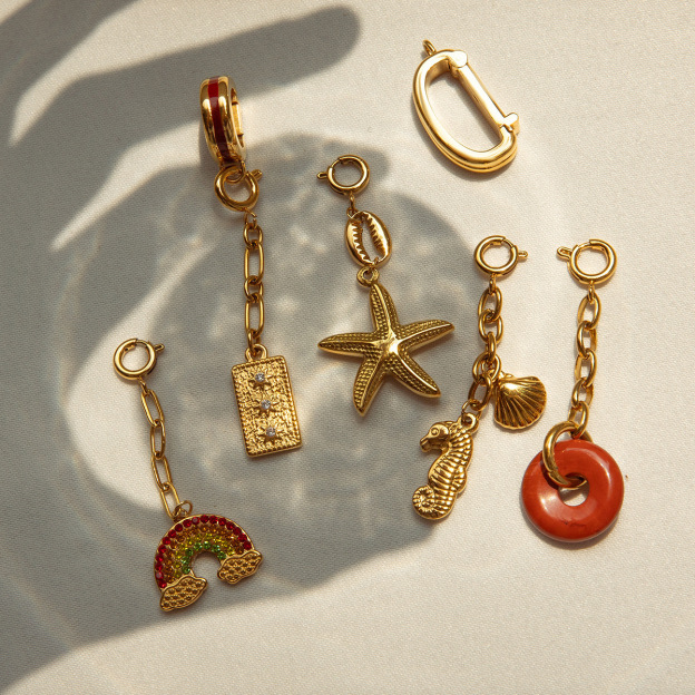 18K Bikini Titanium Steel Accessory Pendant