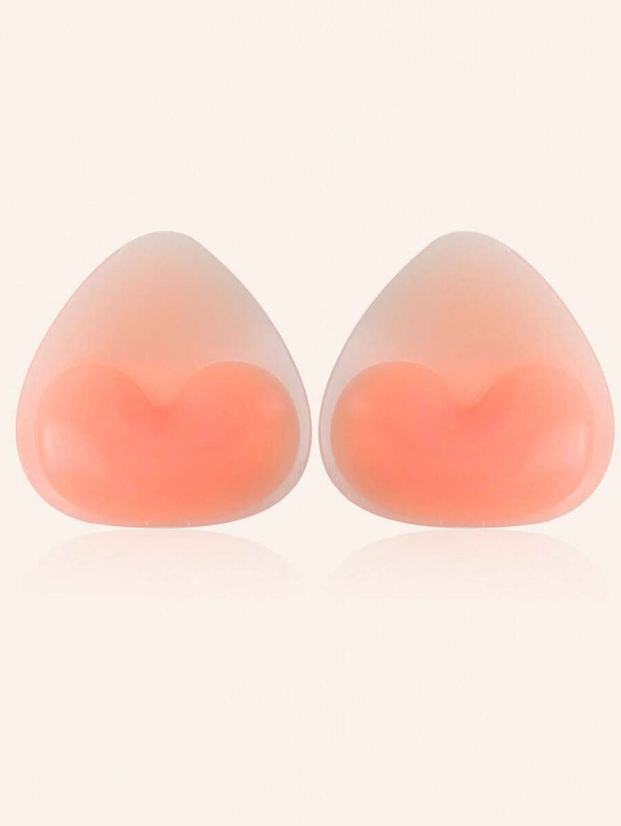 Silicone Invisible Bikini Strap Self-Adhesive Cute Seamless Inserted Chest Pad