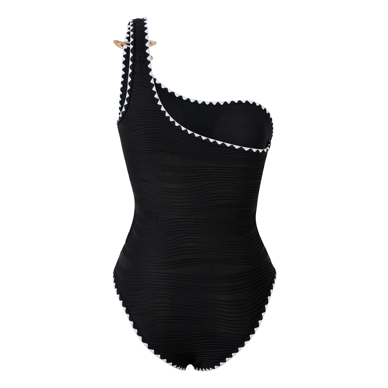 Women's 2026 New Luxury One-Piece Swimsuit with Star Accents