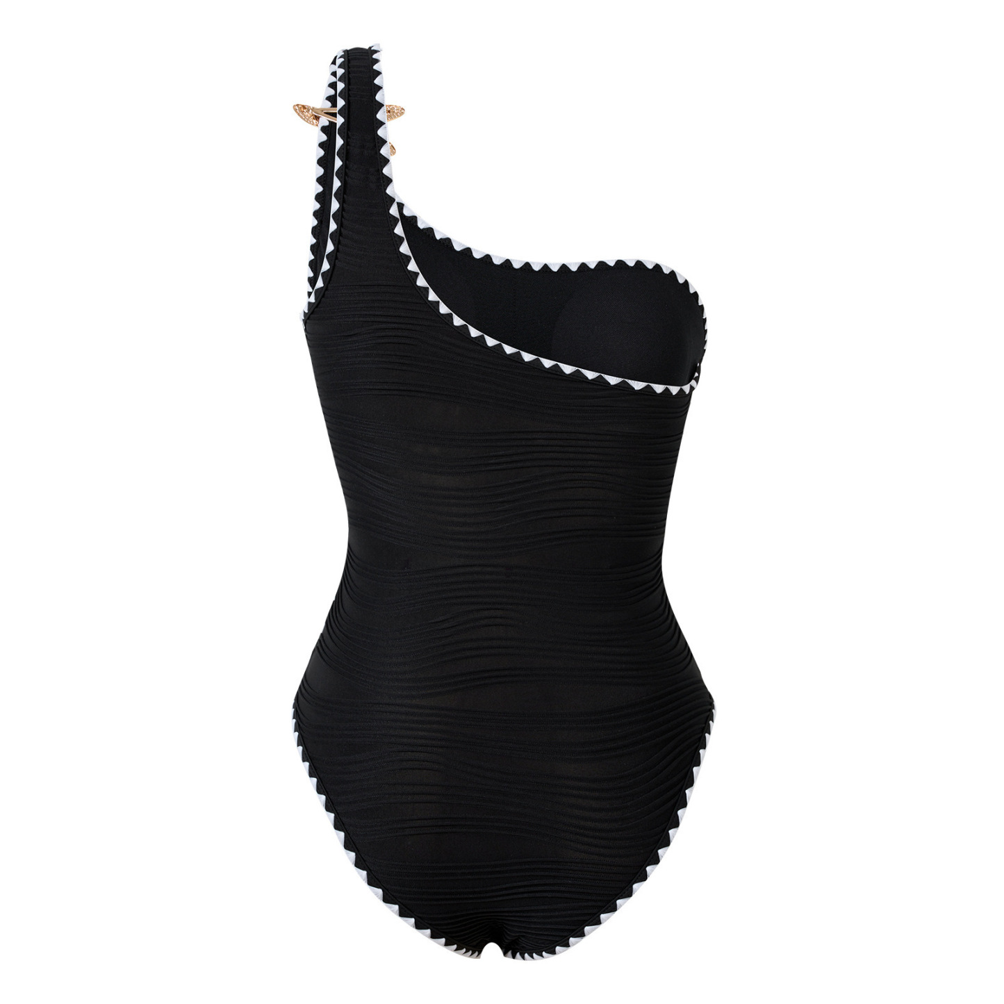 Women's 2026 New Luxury One-Piece Swimsuit with Star Accents