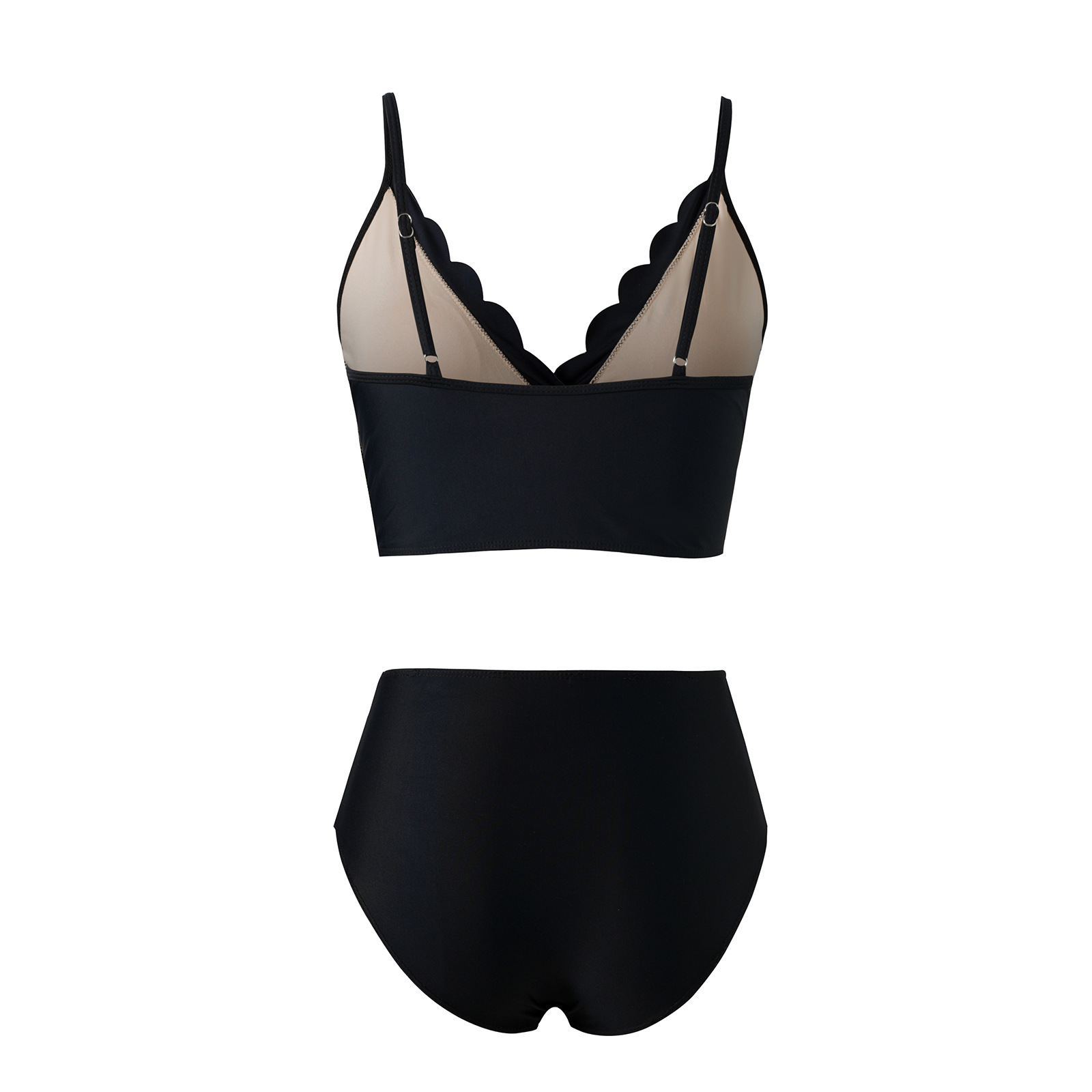 Women's 2026 New Cut-Out Bikini Set Two-Piece Swimsuit with Pants