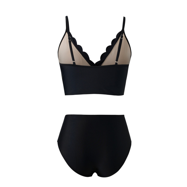 Women's 2026 New Cut-Out Bikini Set Two-Piece Swimsuit with Pants