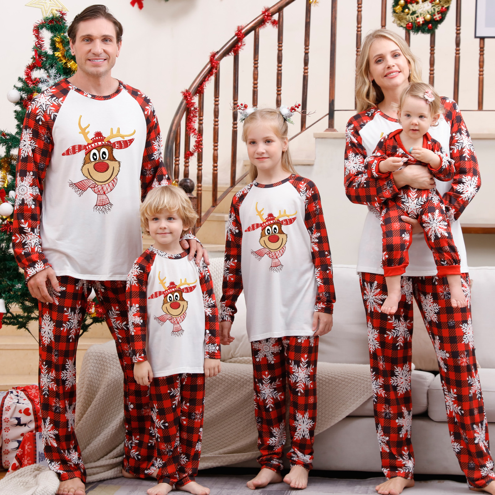 Christmas Parent-Child Loungewear
