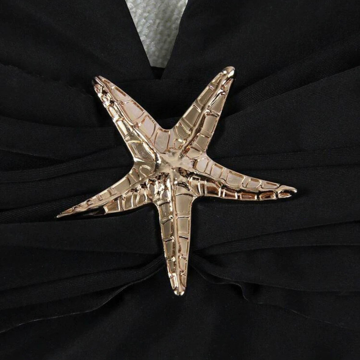 Women's Solid Color Backless One-Piece Swimsuit and Skirt