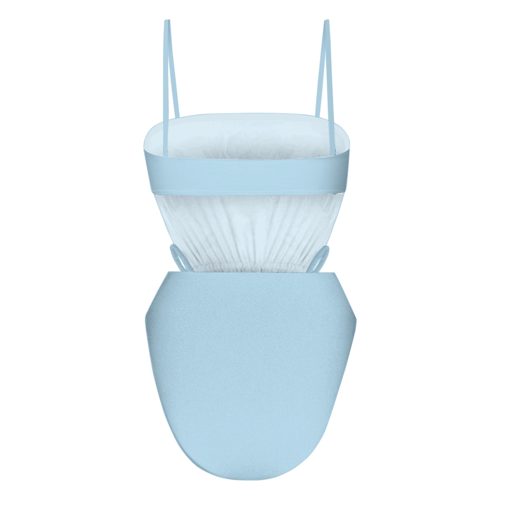 Minimalist Solid color Ruched One-Piece Swimsuit and Tie-Waist Sarong Skirt