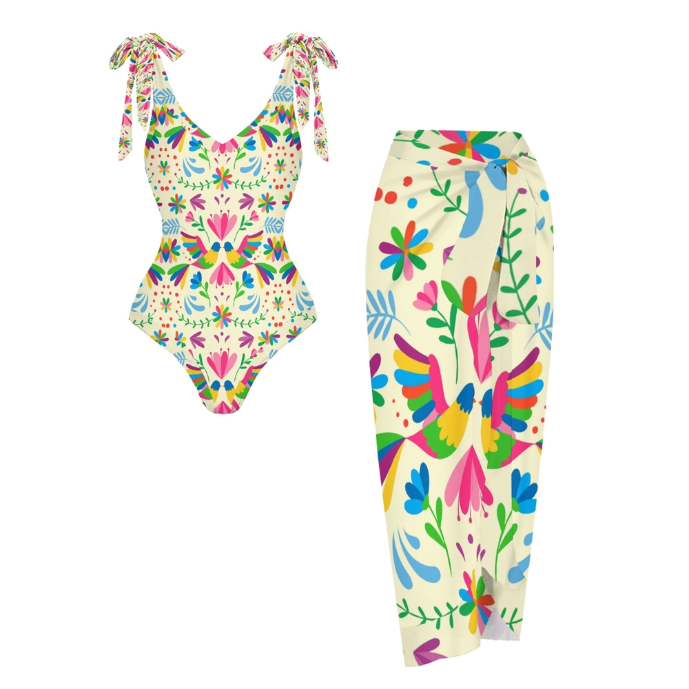 Women's Printed One Piece Swimsuits and Cover Ups