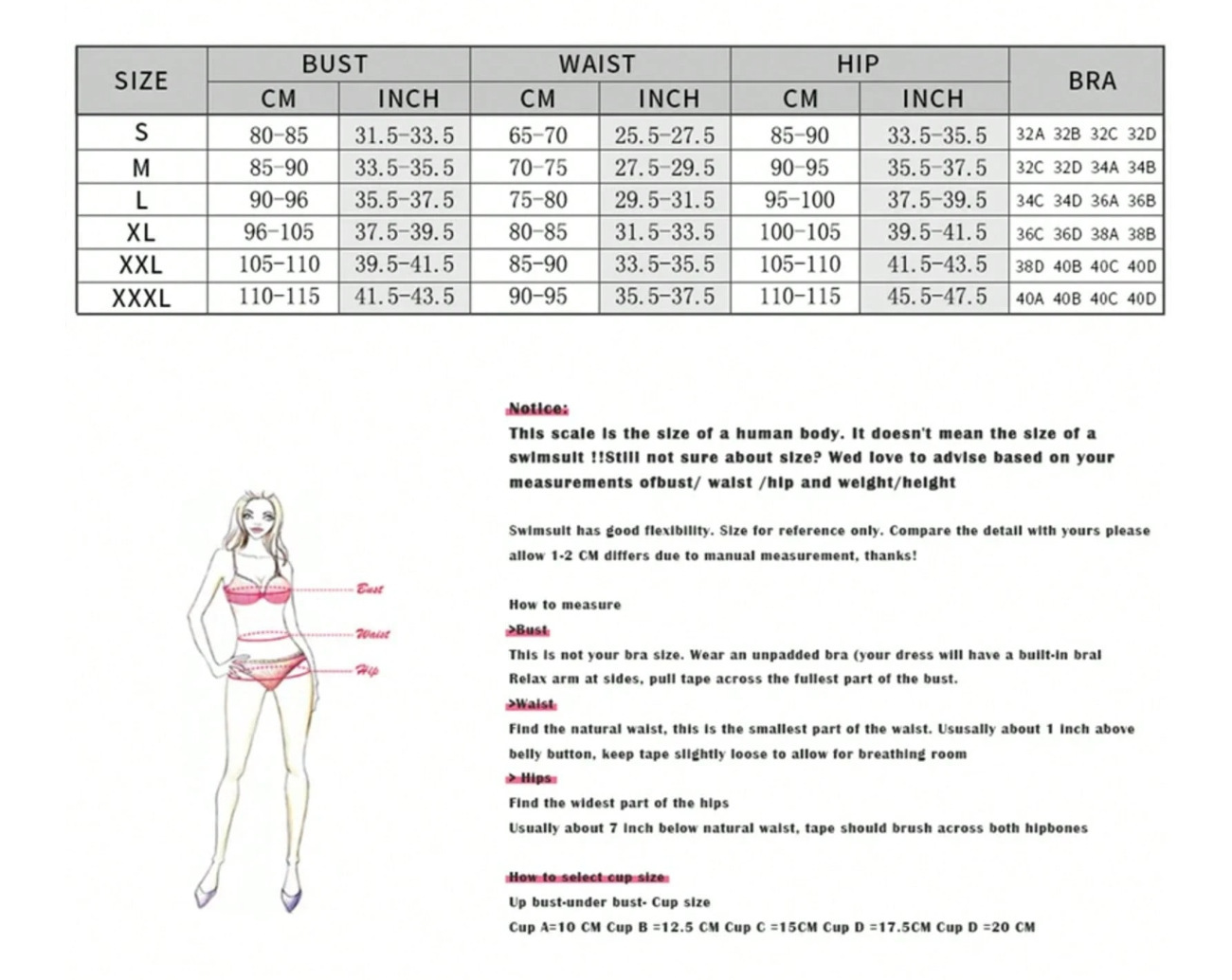 Women's Tankini with Fruit Print and Tie Detail