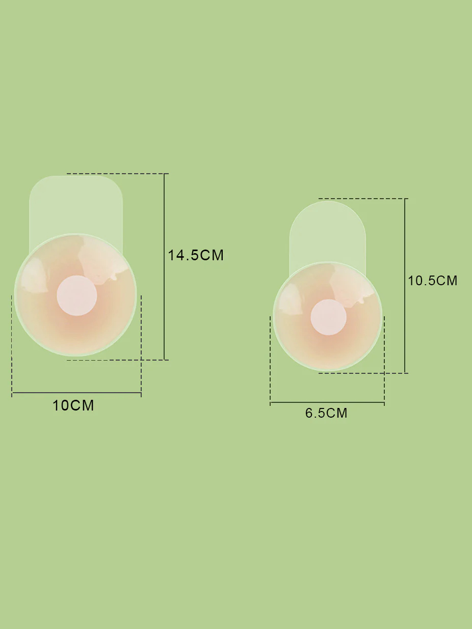 Silicone Lifting Thin Seamless Strappy Wedding Dress Invisible Nipple Covers