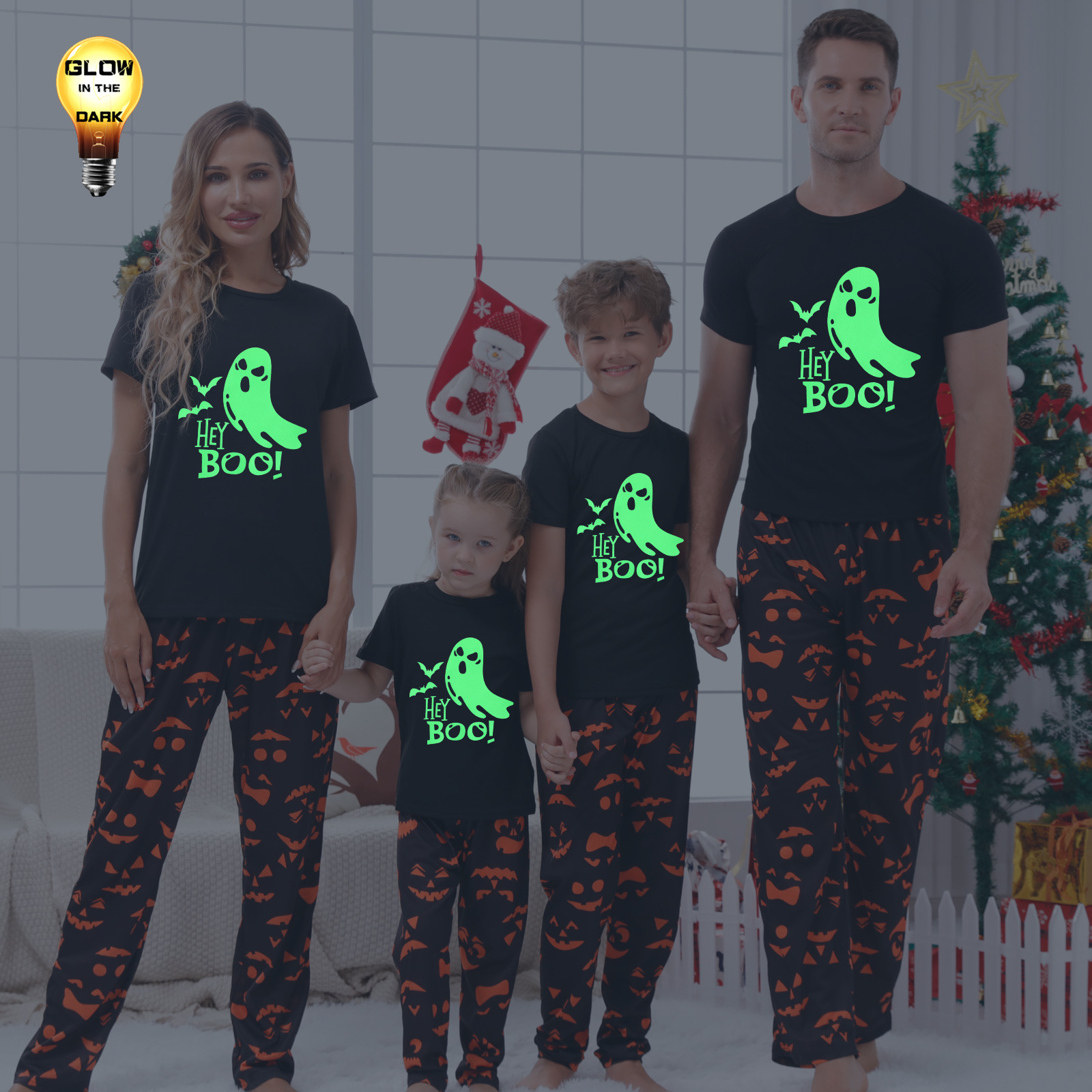 Family Matching Halloween Family Look Pajama Set