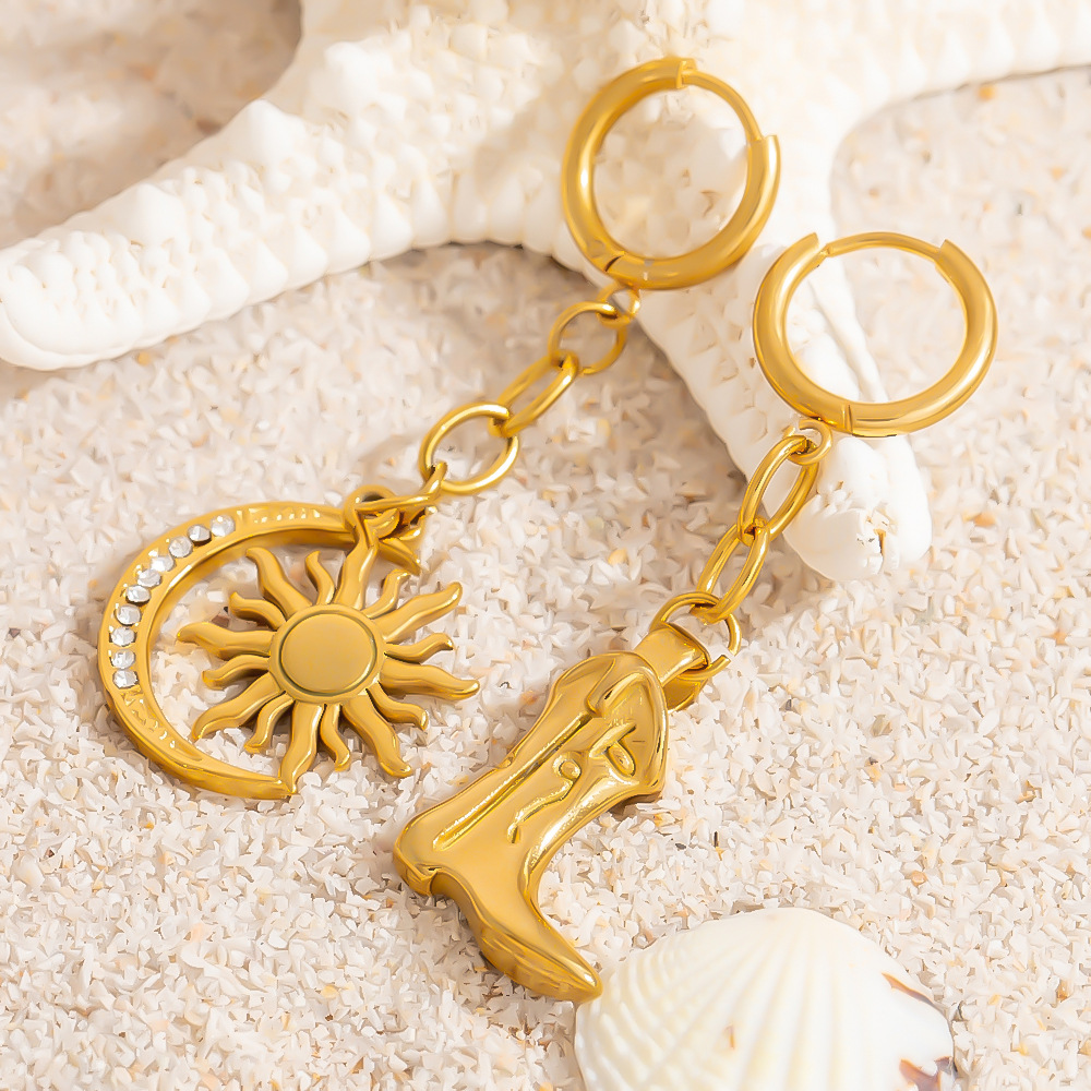 Stainless Steel Bikini Clasp Ocean Series Accessories Jewelry Pendant