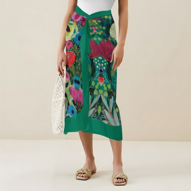  Into the Depths Print One-Piece Swimsuit