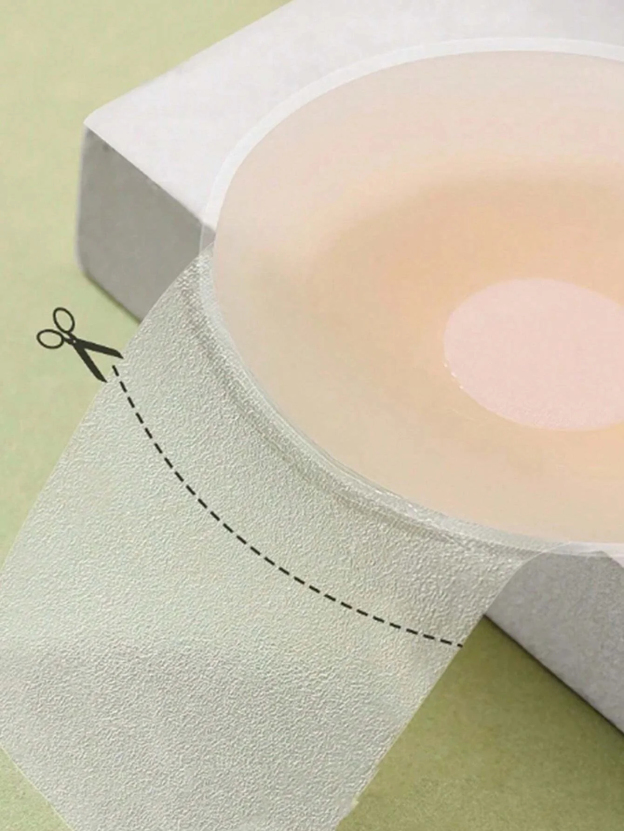 Silicone Lifting Thin Seamless Strappy Wedding Dress Invisible Nipple Covers