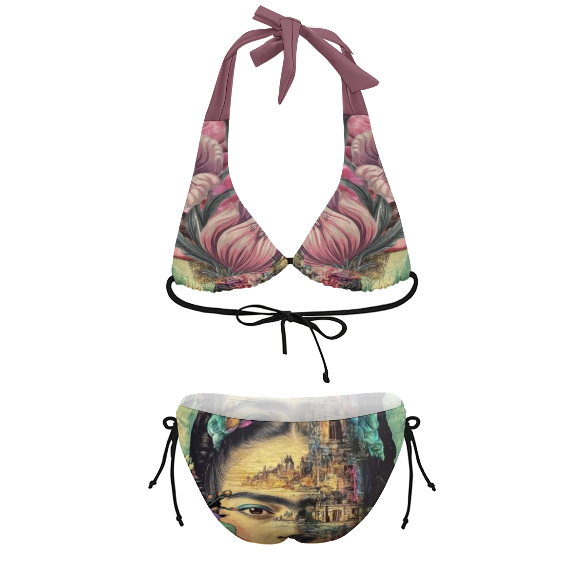 Frida Kahlo and Milagro Bikini Set