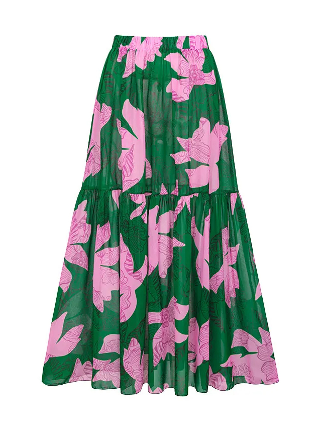 V Neck Printed Swimsuit Set(s)