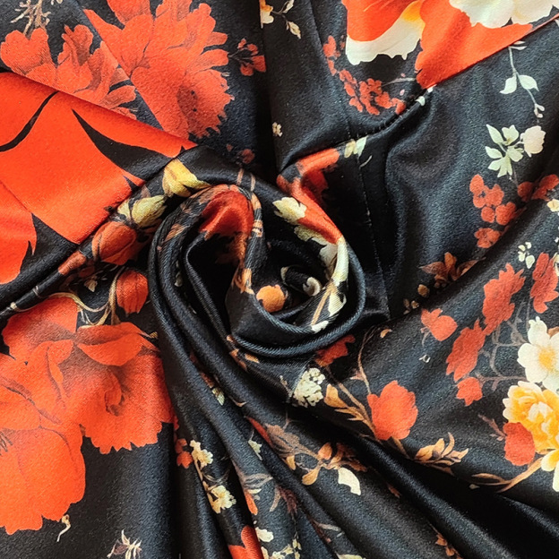 Printed Midi Bodycon Dress