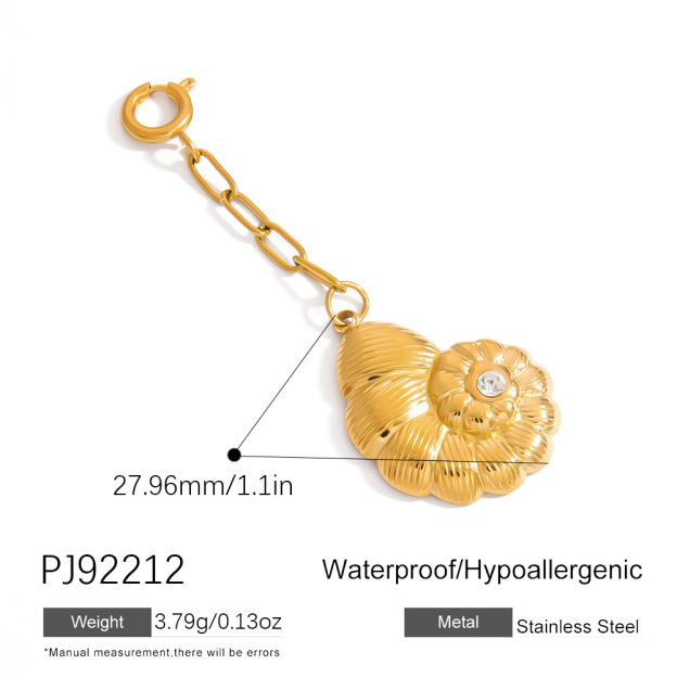 Bikini Clasp Stainless Steel Ocean Series Pendant Single Charm DIY Handmade