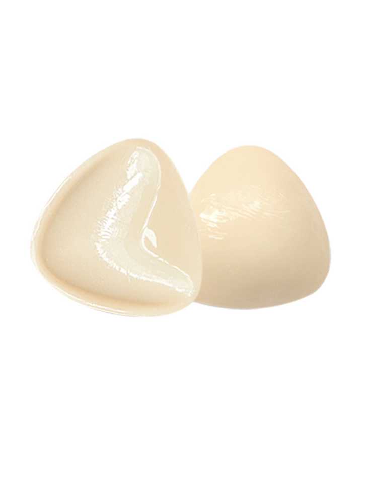 Silicone Gathering Invisible Triangular Chest Pad