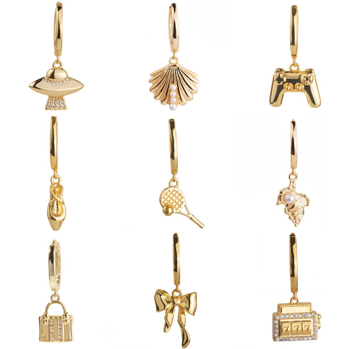 Electroplated Stainless Steel Accessory Pendant (Single Pendant)