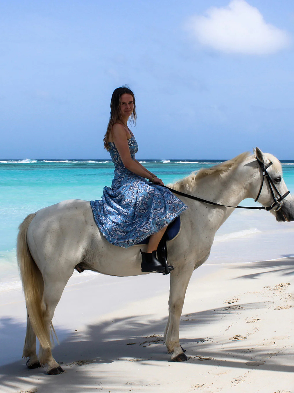 Women's Pink Parrot Print Ruffle Swimsuit and Skirt