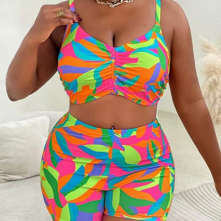 Long Sleeve 3-Piece Swimsuit Set