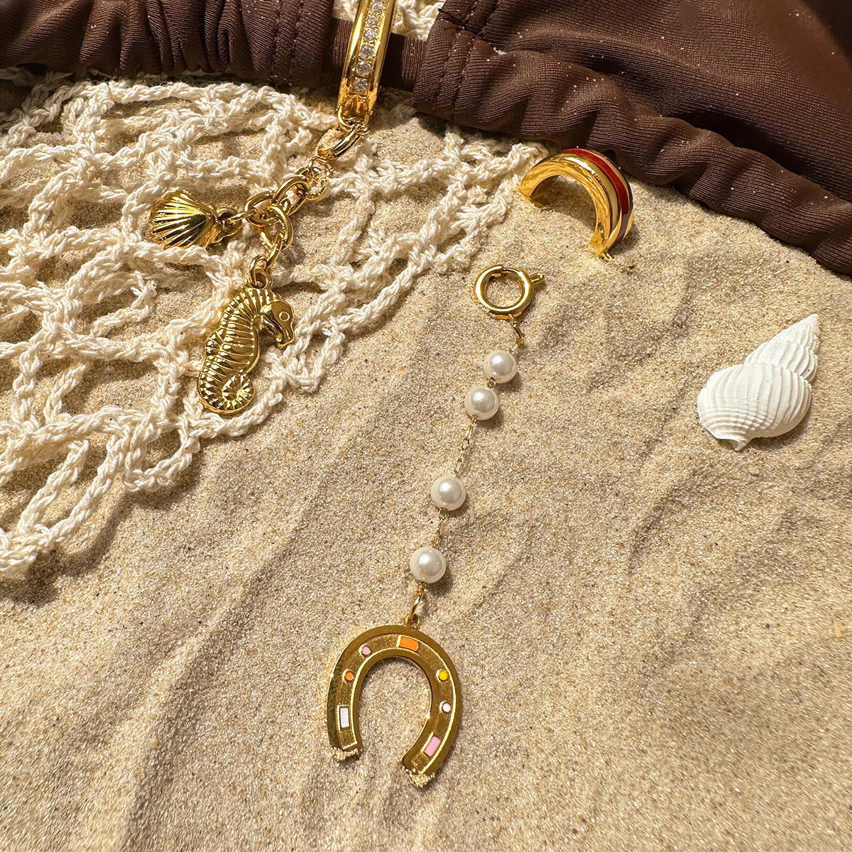 18K Bikini Titanium Steel Accessory Pendant