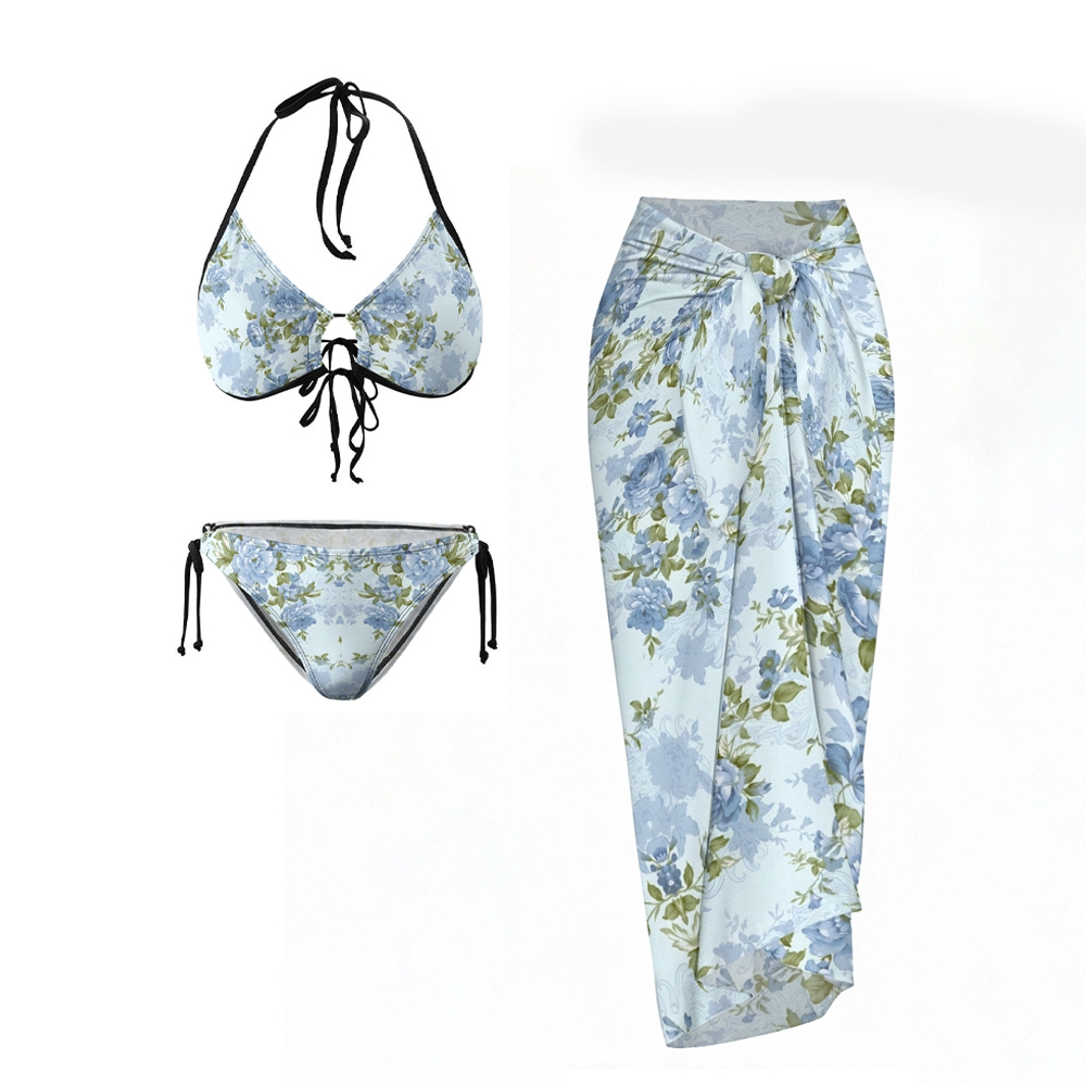 Tropical Floral Bikini Set