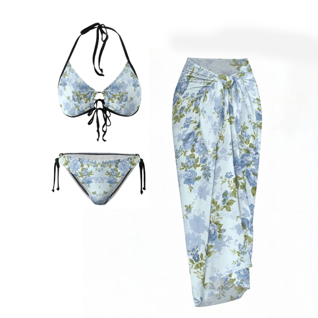 Tropical Floral Bikini Set