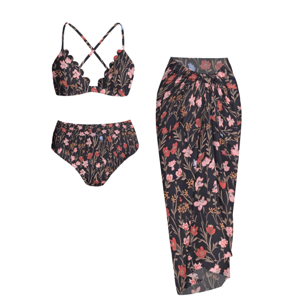 Scalloped Bikini Set