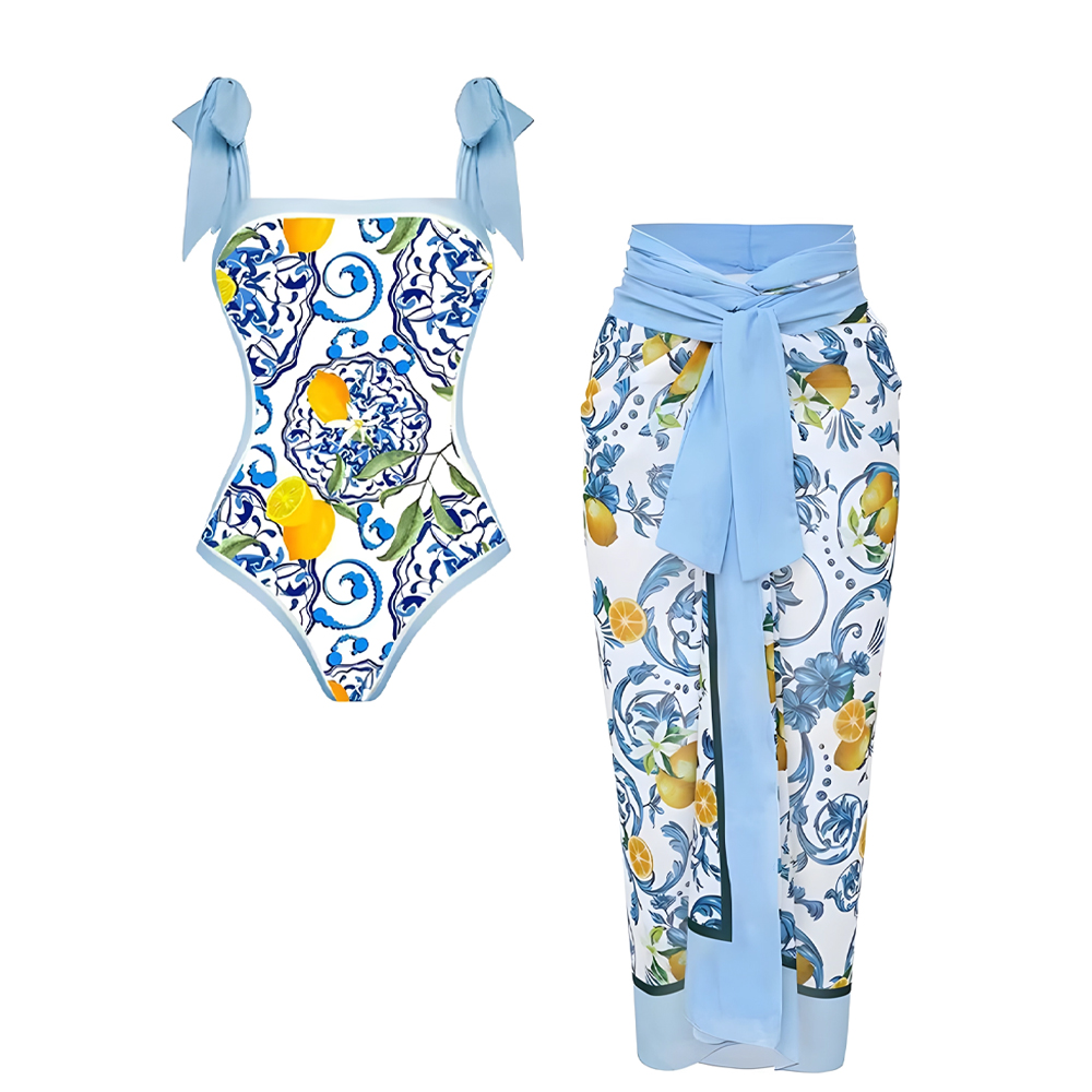 Sicilian Lemon One-Piece Set