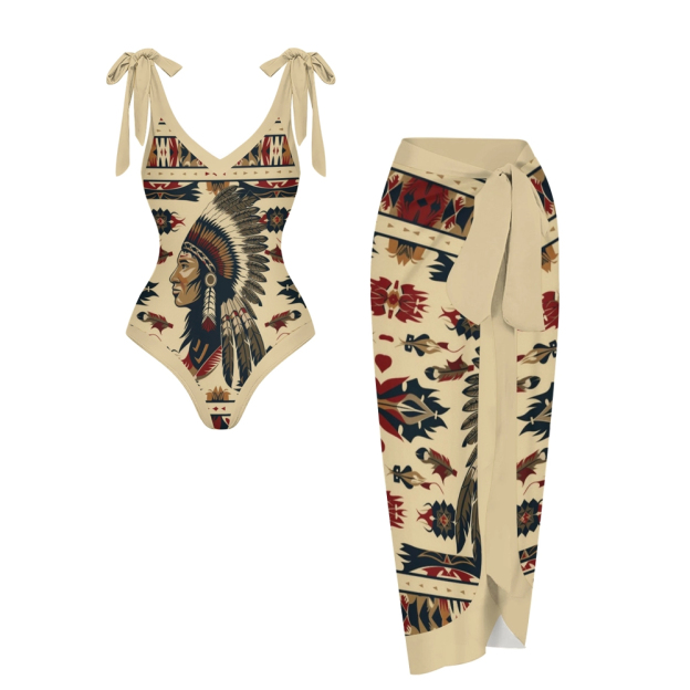 Vintage Native American One-Piece Set