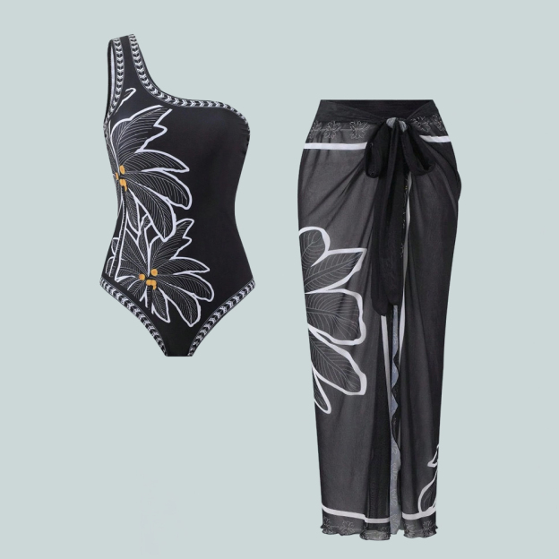 Bohemian Floral One-Piece Set 