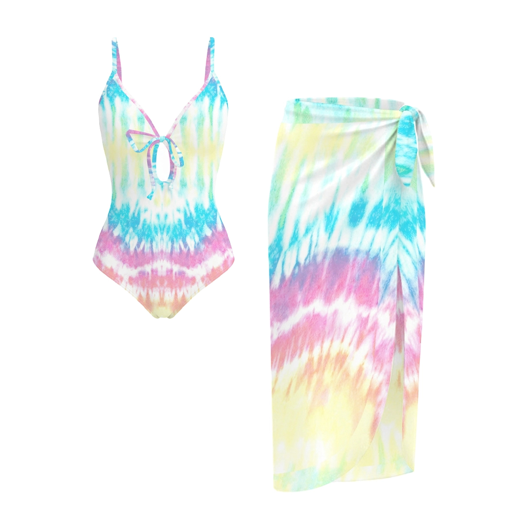 Tie Dye Rainbow One-Piece Set