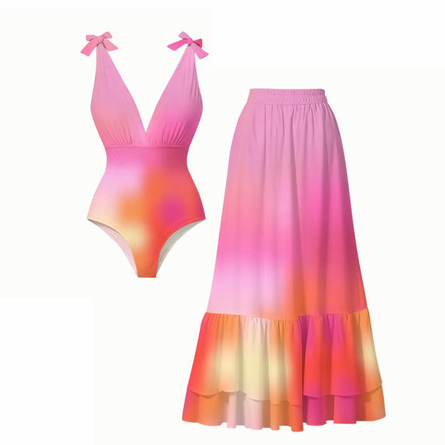 Blush Flow One-Piece Set