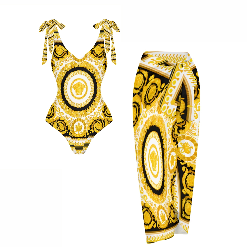 Baroque Medusa One-Piece Set