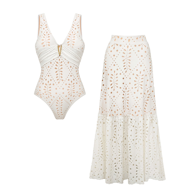 Solid Laser Cutting Flower One Piece Set