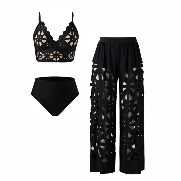 Cut-Out Bikini Set